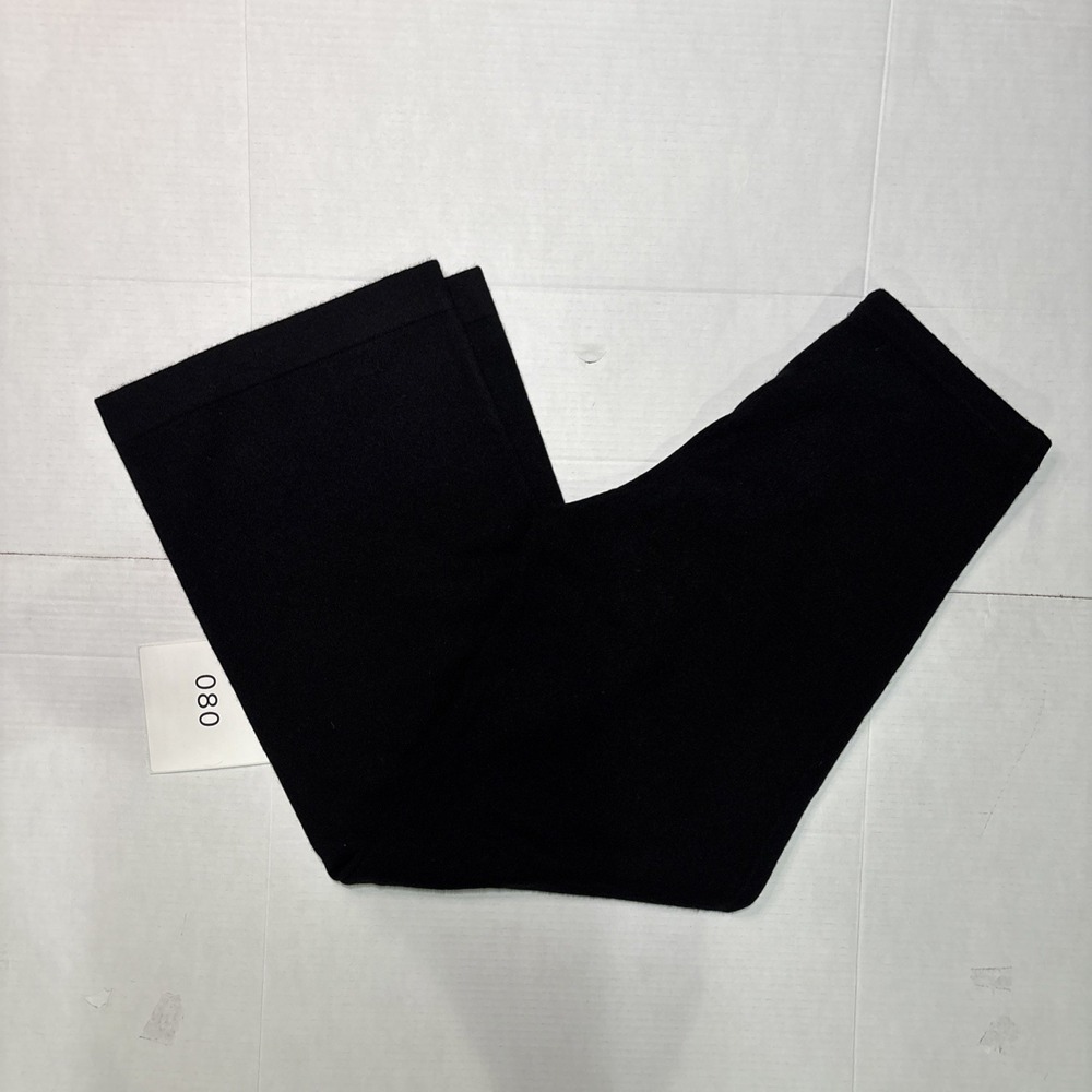 Favorite Daughter  The Minimalist Pant Black 100% Cashmere  Size-Medium